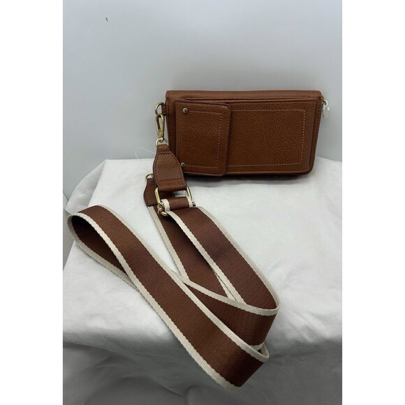 Style & Co Phone Wallet Tortoise shell Brown Crossbody NWT - Picture 3 of 9